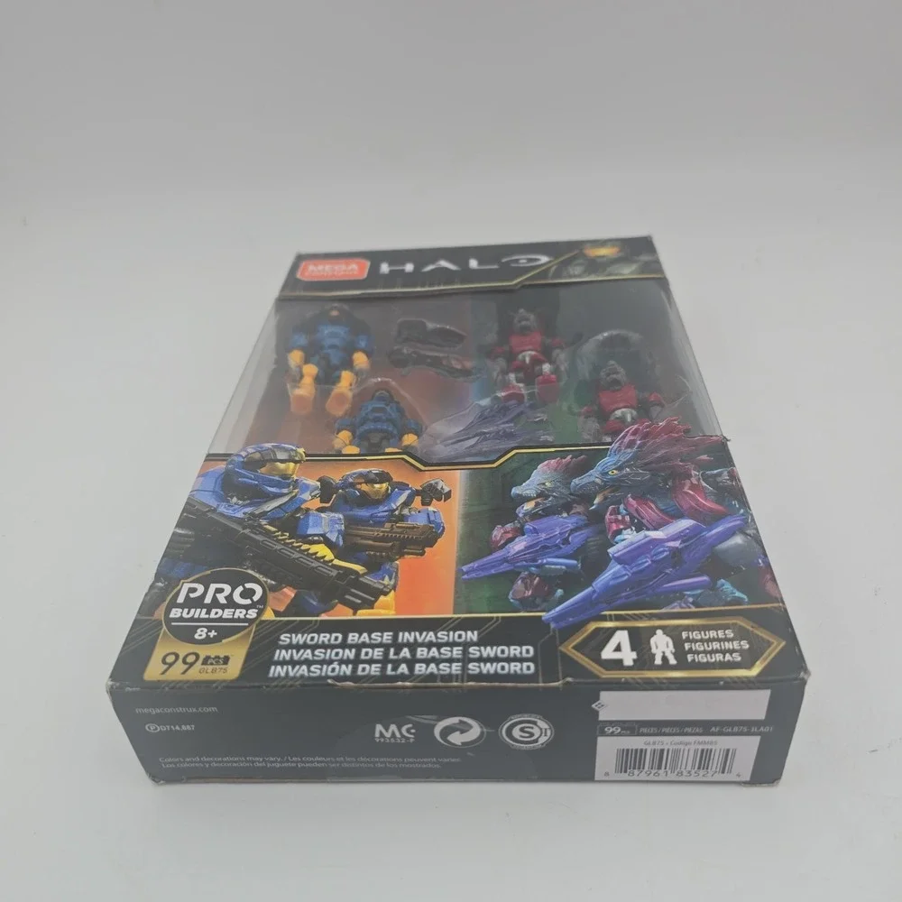 Mega Construx Halo Pro Builders Sword Base Invasion Building Set 99PCS